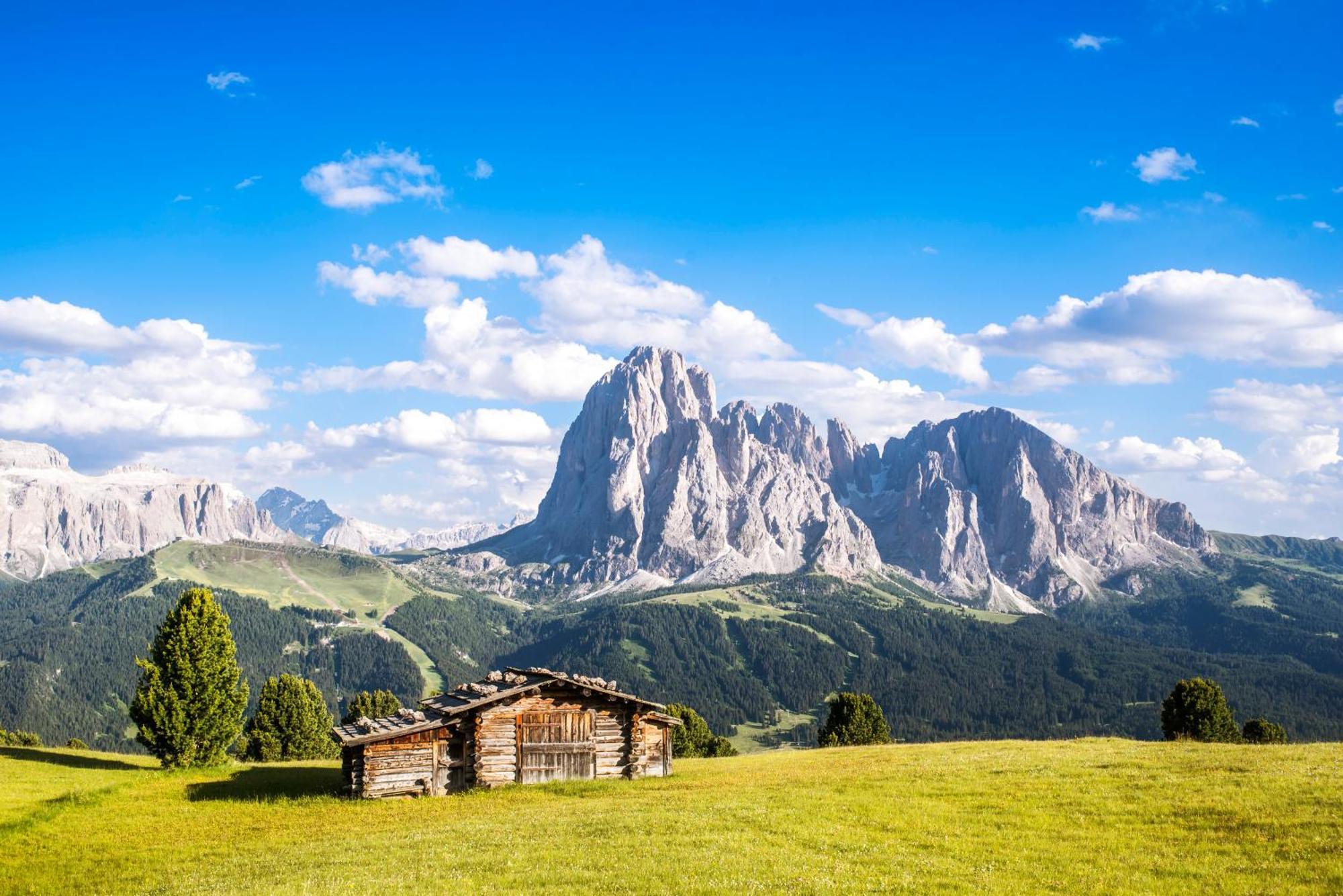 Garni Hotel Iris Selva di Val Gardena Luaran gambar